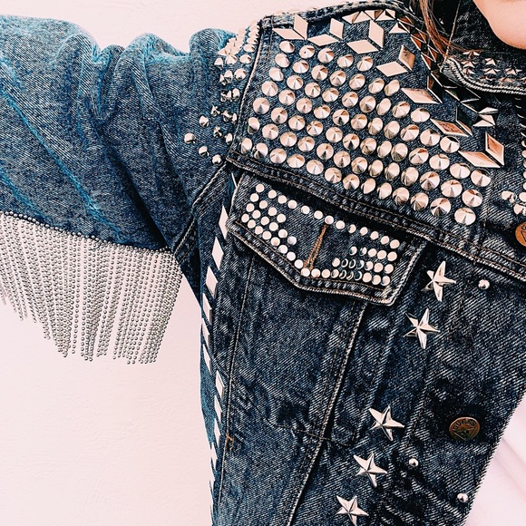 VINTAGE Georges Marciano by Guess Denim Jacket - Picture 4 of 4